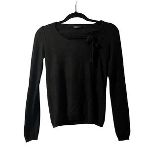 Sonia by Sonia Rykiel Cashmere Knitted Top, Black, Size XS